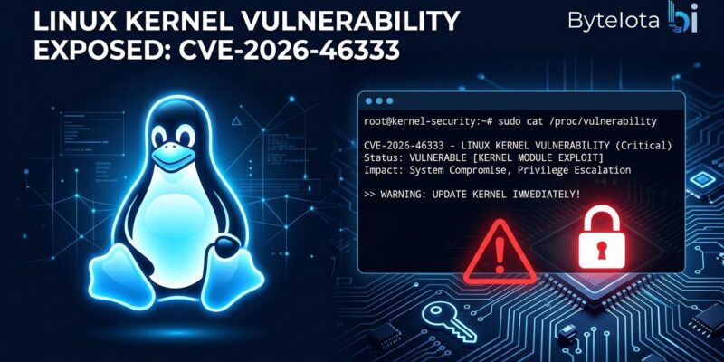 Linux kernel CVE-2026-46333 ptrace exit-race vulnerability leaking SSH keys and shadow passwords