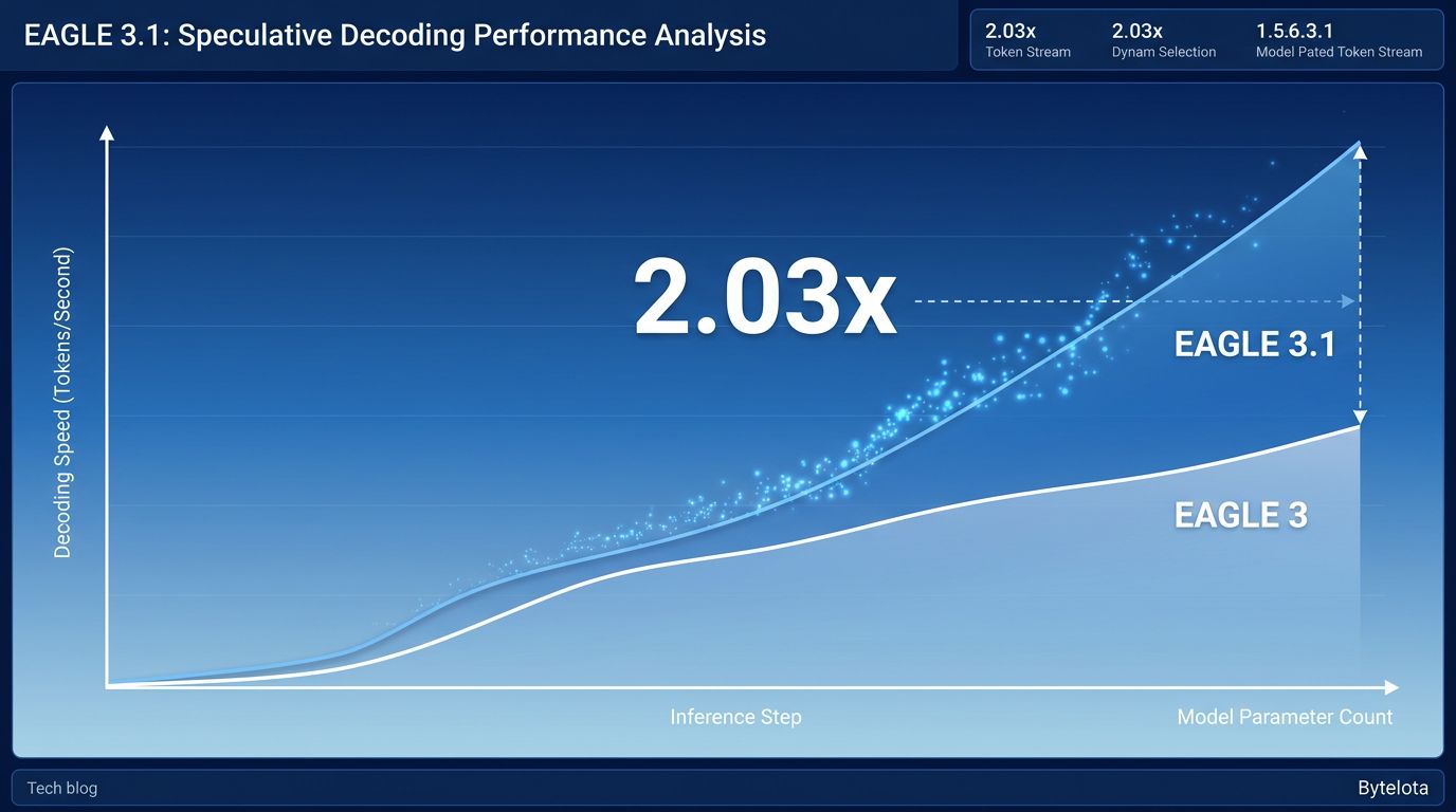 EAGLE 3.1 Fixes LLM Inference Drift: 2× Faster Today | byteiota