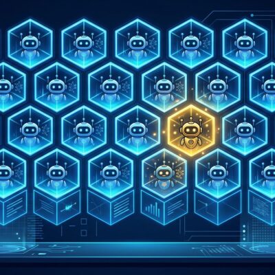 Isolated Docker containers representing per-employee AI agents with NanoClaw security architecture