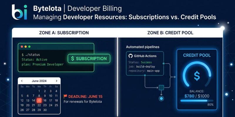 Dashboard showing interactive subscription pool vs Agent SDK credit pool split, with June 15 deadline calendar marker