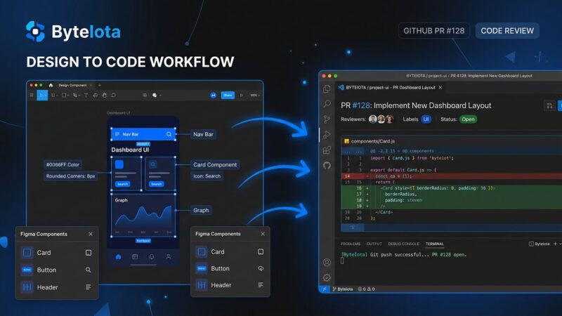 Figma Make connecting to a production codebase with GitHub pull request workflow