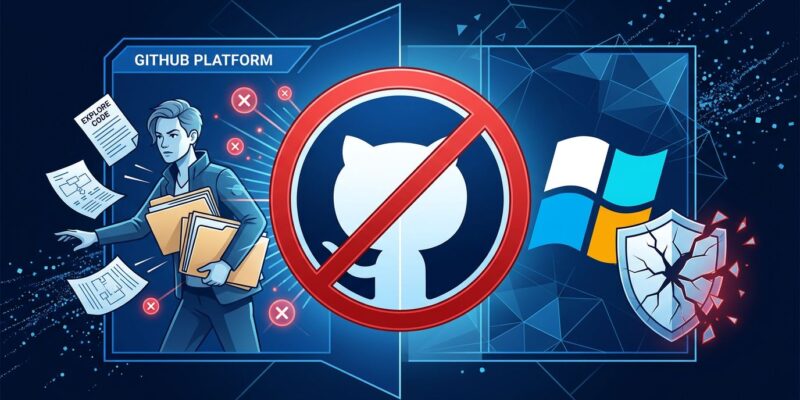 GitHub bans Nightmare-Eclipse security researcher over Windows zero-day exploits and bug bounty dispute