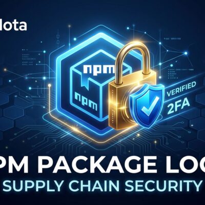 npm staged publishing workflow with 2FA approval gate protecting against supply chain attacks