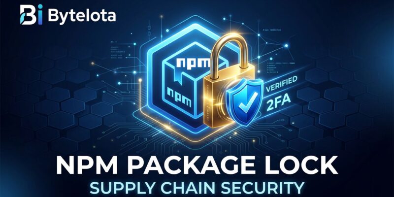 npm staged publishing workflow with 2FA approval gate protecting against supply chain attacks