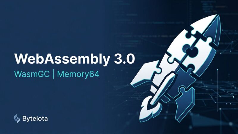 WebAssembly 3.0 WasmGC Memory64 production readiness diagram