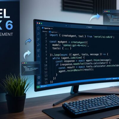 Vercel AI SDK 6 release featuring agent abstraction, MCP stable support, DevTools, and human-in-the-loop tool approval