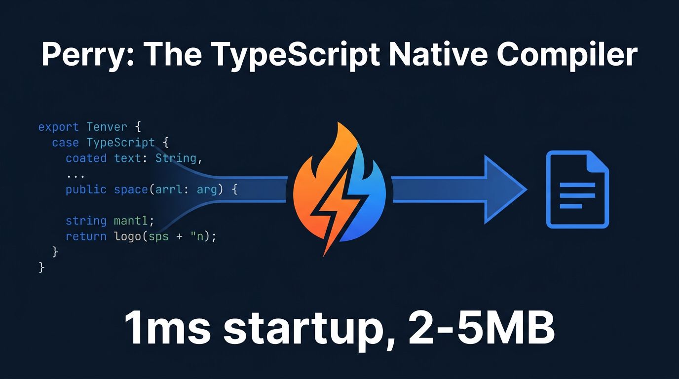 Perry: TypeScript Compiles to Native Binaries Without Node | byteiota