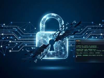 VS Code extension supply chain attack credential theft visualization