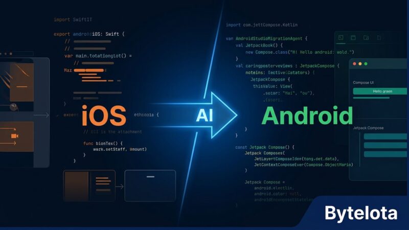 Android Studio Migration Agent converting iOS and React Native apps to native Kotlin Android apps