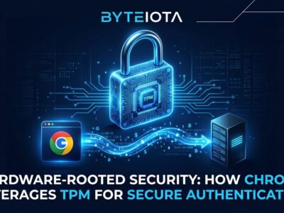 Chrome DBSC session binding with TPM hardware security module
