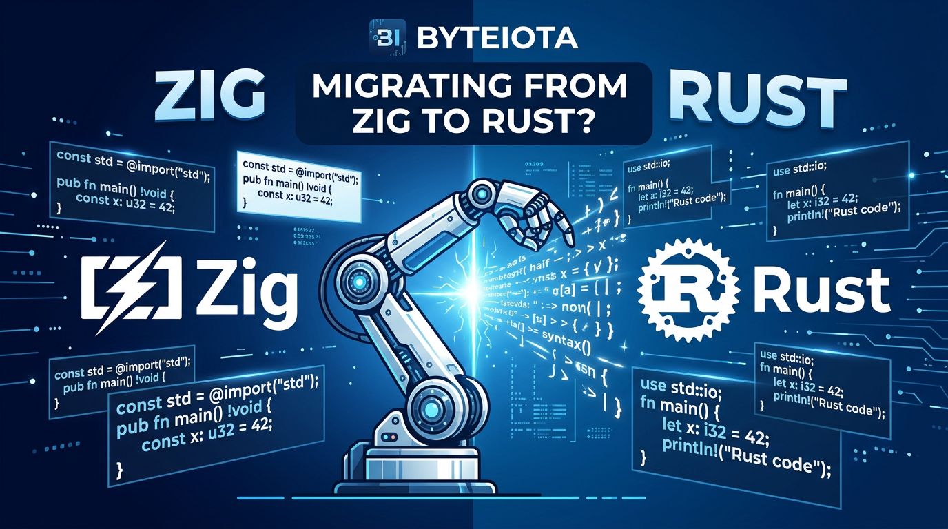 Bun Zig to Rust Rewrite: AI Agents Port 300K Lines | byteiota