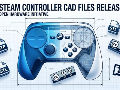 Steam Controller CAD files open hardware