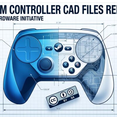 Steam Controller CAD files open hardware
