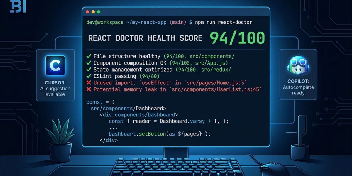 React Doctor Tutorial: Fix AI-Generated React Code Quality | byteiota