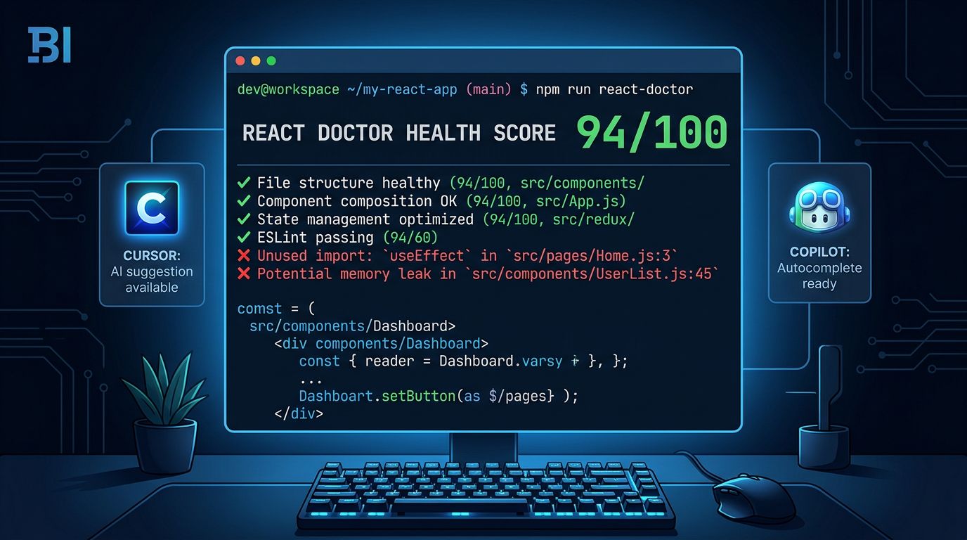 React Doctor Tutorial: Fix AI-Generated React Code Quality | byteiota