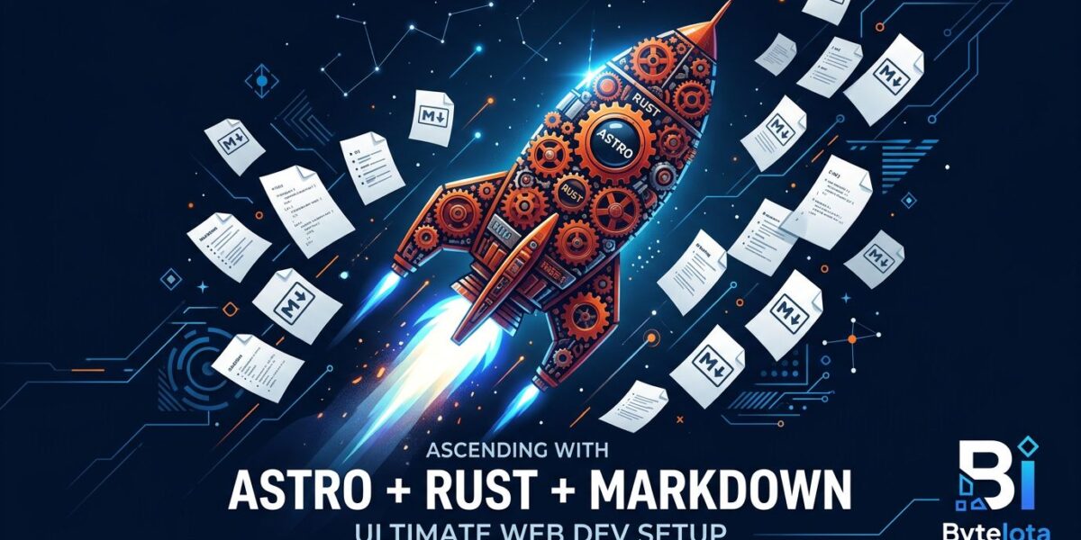 Astro 6.4: Sätteri Rust Markdown and the Plugin Trade-Off | byteiota