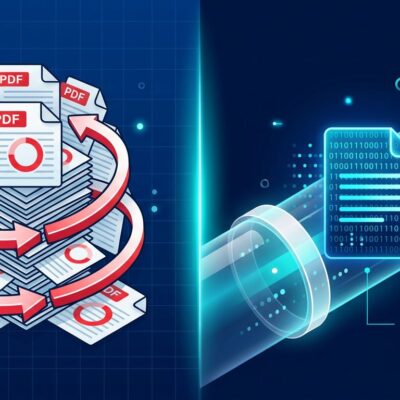 Baidu Unlimited-OCR splits document parsing into a single constant-memory pass instead of the traditional page-by-page loop