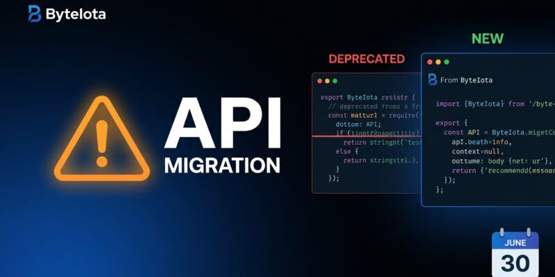 Developer migration guide showing deprecated OpenAI API models GPT-5.2 and GPT-5.3-Codex being replaced by GPT-5.5