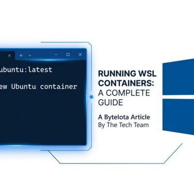 WSL Containers wslc tool showing Linux containers running on Windows without Docker Desktop