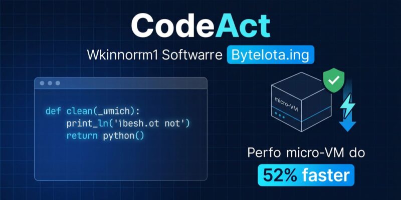 Microsoft Agent Framework CodeAct with Hyperlight micro-VM reducing agent latency by 52%