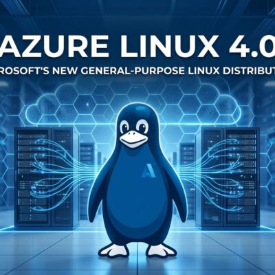 Azure Linux 4.0 - Microsoft's first general-purpose Linux distribution for Azure VMs