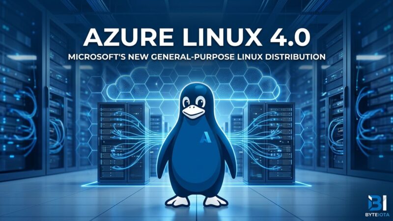 Azure Linux 4.0 - Microsoft's first general-purpose Linux distribution for Azure VMs