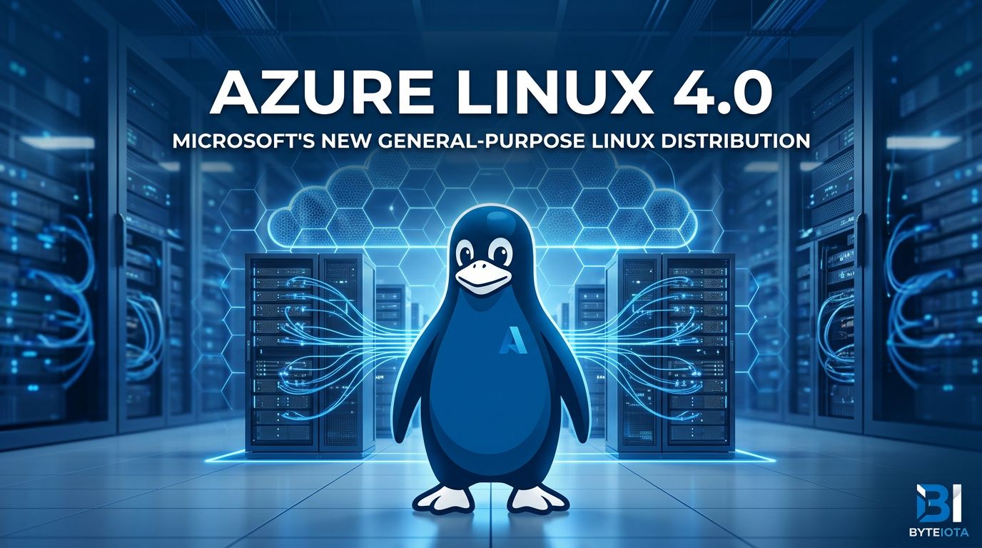 Azure Linux 4.0: Microsoft’s First General-Purpose Linux | byteiota