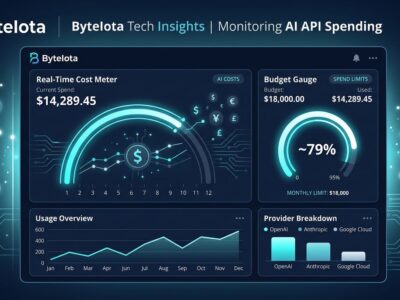 Cloudflare AI Gateway real-time spend limit dashboard showing dollar-based budget controls for AI API costs