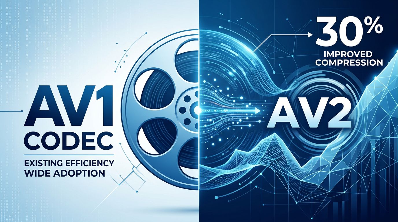 AV2 Video Codec Drops: 30% Better Than AV1, dav2d Now Live | byteiota