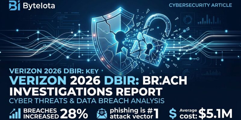 Verizon DBIR 2026 vulnerability exploitation overtakes credential theft