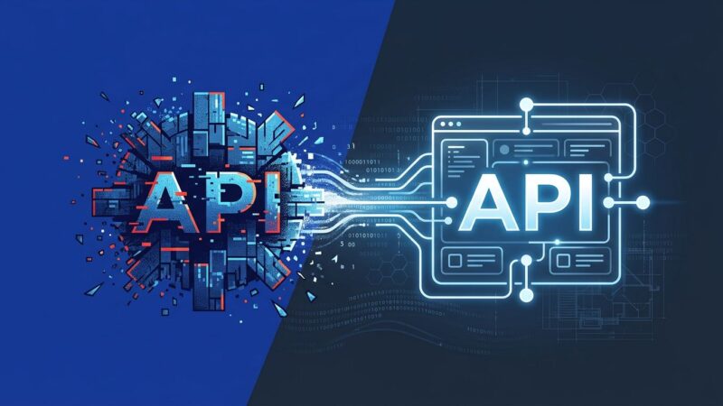 Digital transformation concept showing OpenAI API migration from Assistants to Responses API