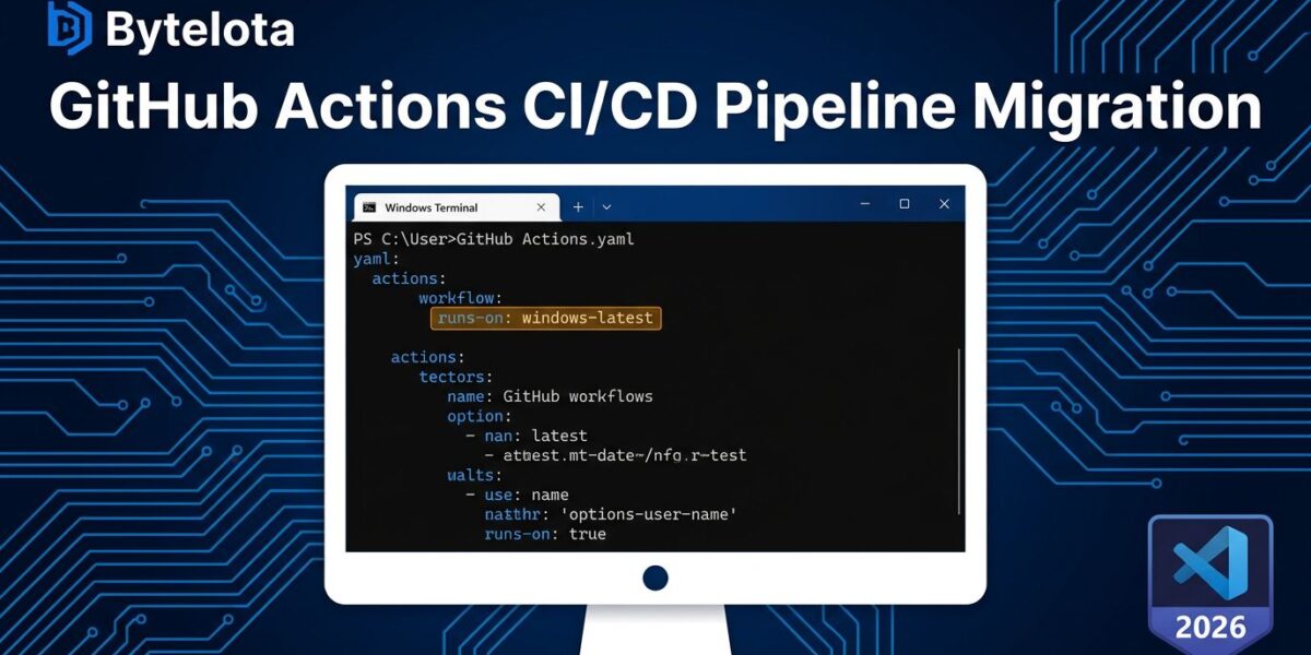 GitHub Actions windows-latest Moves to VS 2026 Today | byteiota