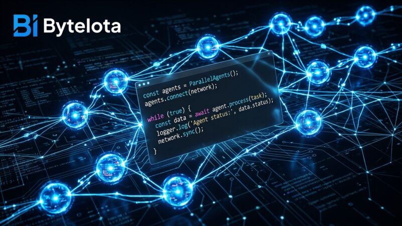 Parallel AI agents network visualization for Claude Code Dynamic Workflows