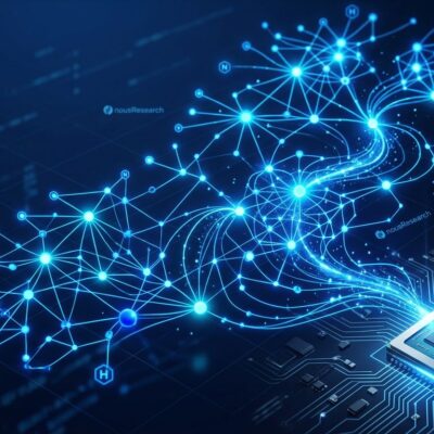Hermes Agent self-improving AI agent running locally on NVIDIA RTX GPU with neural network visualization