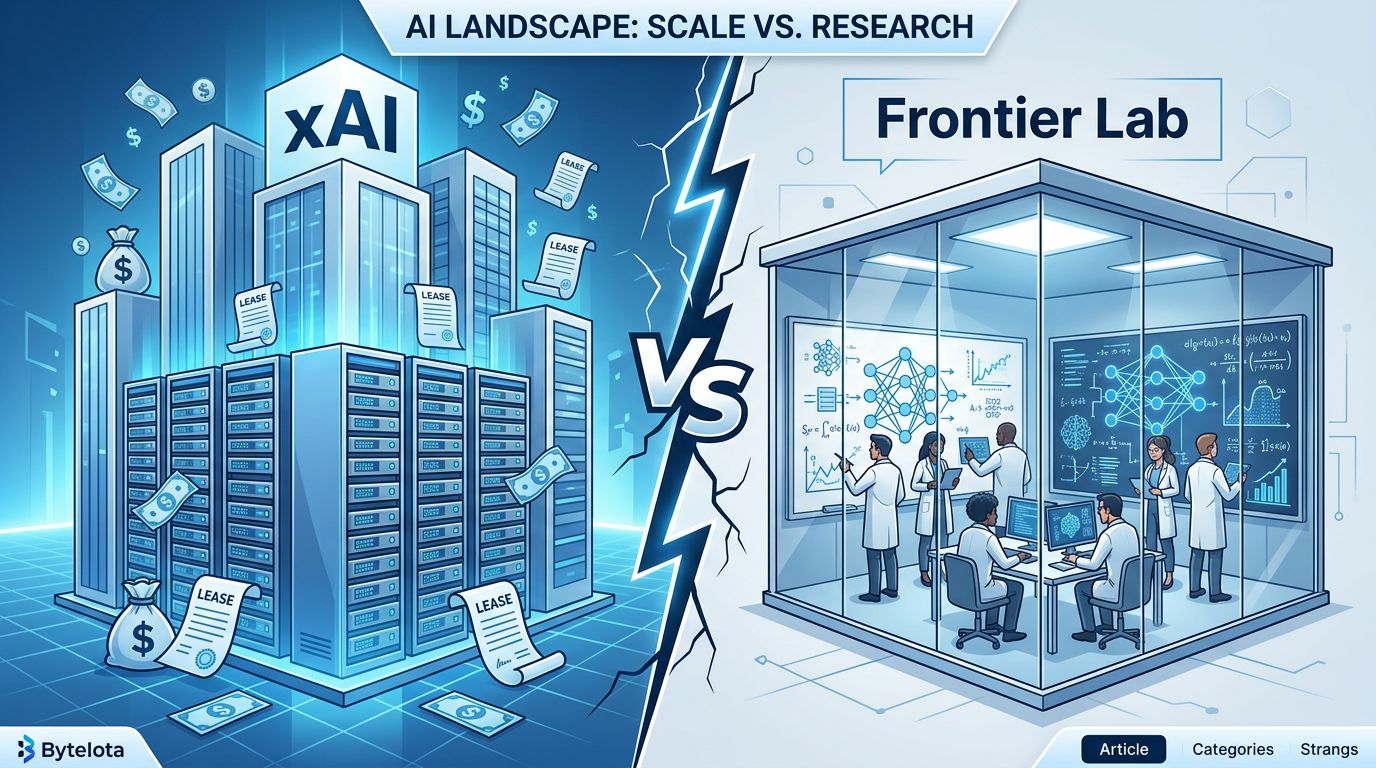 xAI Rents Colossus to Anthropic and Google: Frontier Lab or REIT ...