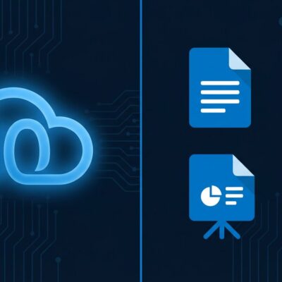 Nextcloud Hub 26 Spring release featuring Euro-Office office suite and AI Assistant with blue digital design