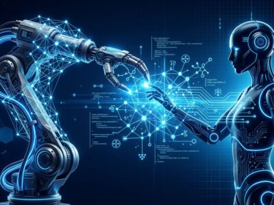 NVIDIA Cosmos 3 open physical AI foundation model with robotic arm and neural network visualization