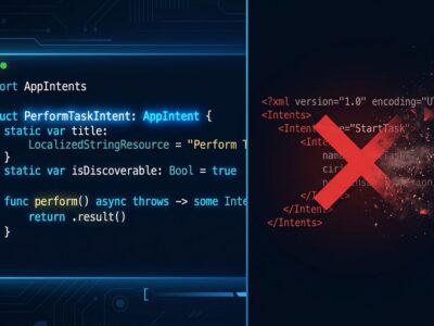 Swift AppIntent code struct replacing deprecated SiriKit INExtension in iOS 27