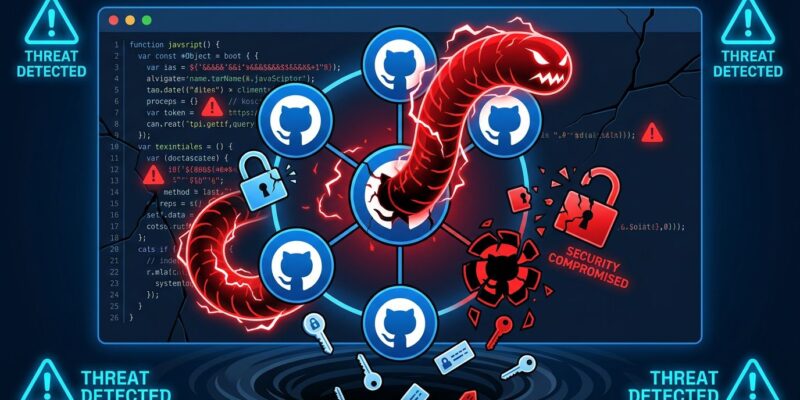 Miasma worm supply chain attack corrupting Microsoft GitHub repositories, credential tokens falling from compromised repos