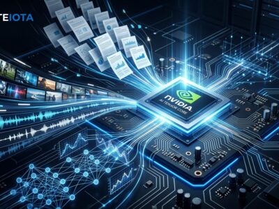 NVIDIA Nemotron 3 Nano Omni open multimodal model with GPU chip and data streams for video audio image and text processing