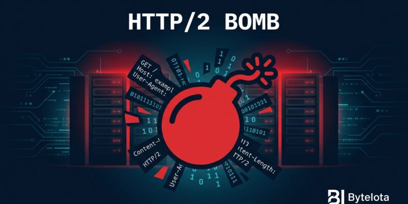 HTTP/2 Bomb vulnerability CVE-2026-49160 — server memory exhaustion attack affecting nginx, Apache, IIS and Envoy