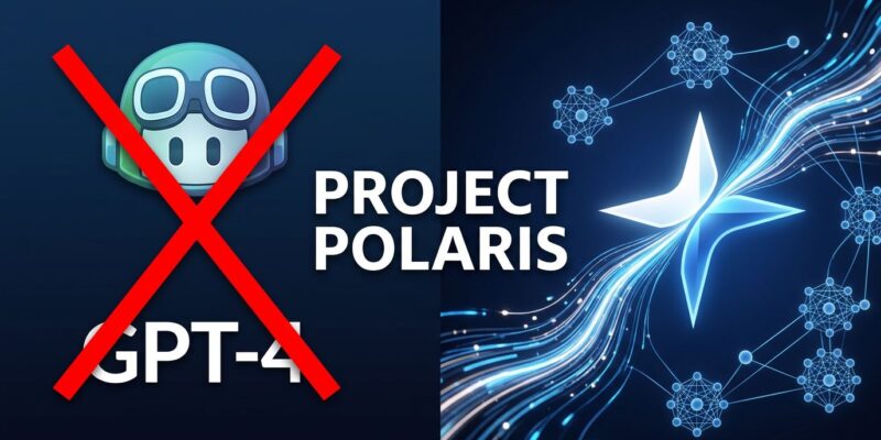 Microsoft Project Polaris AI coding model replacing GPT-4 Turbo in GitHub Copilot, announced at Build 2026