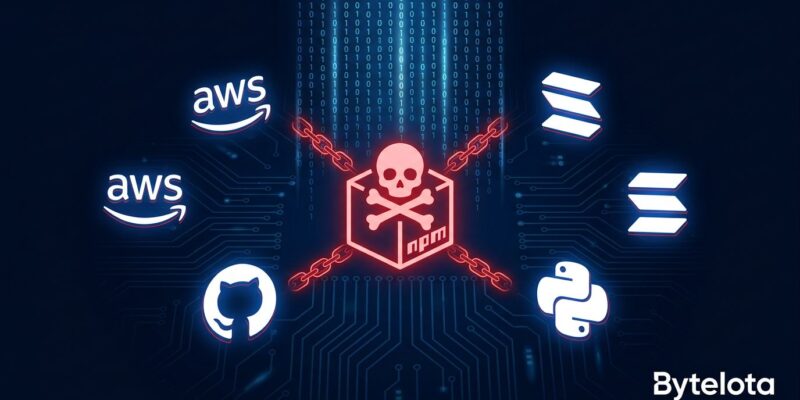 Malicious npm and PyPI packages targeting Solana developers in the FakeFix supply chain attack campaign