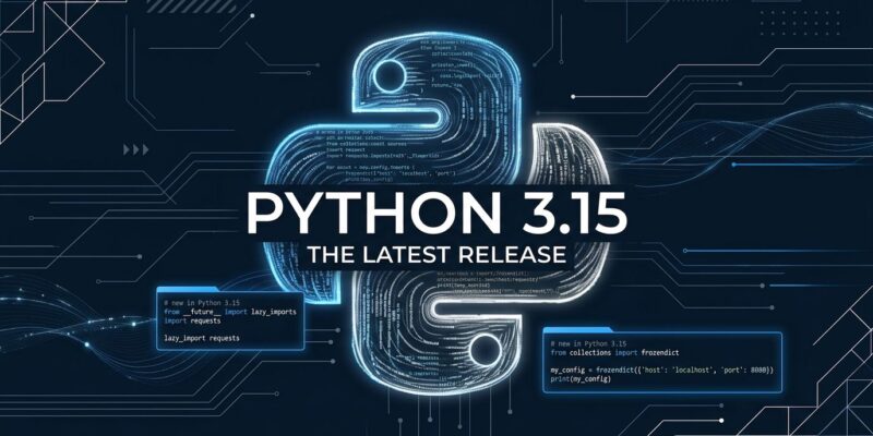 Python 3.15 Beta 2 new features lazy imports frozendict Tachyon profiler