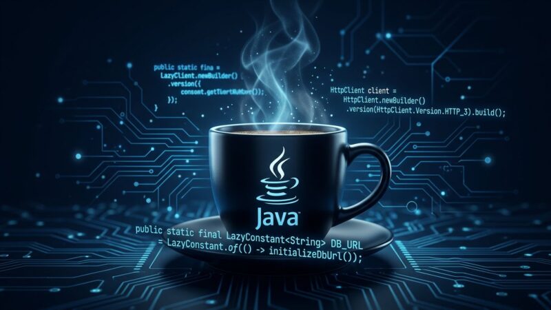 Java 26 features - HTTP/3, Lazy Constants, AOT caching JEPs overview