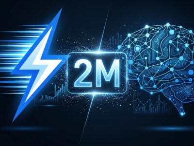 Gemini 3.5 Pro model comparison showing Flash vs Pro decision with 2 million token context window visualization