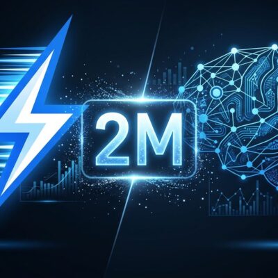 Gemini 3.5 Pro model comparison showing Flash vs Pro decision with 2 million token context window visualization