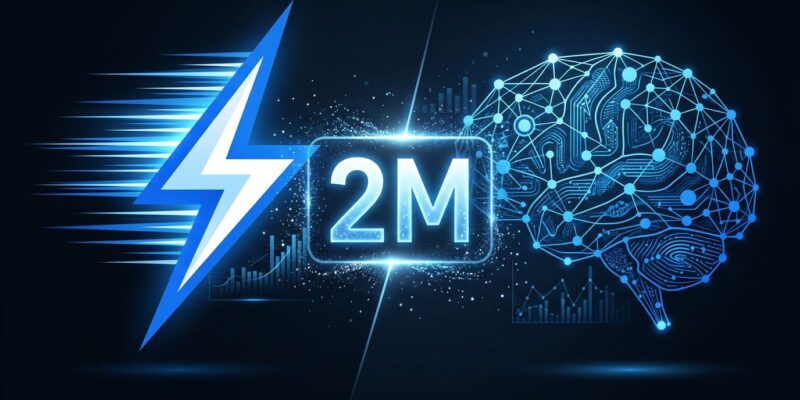 Gemini 3.5 Pro model comparison showing Flash vs Pro decision with 2 million token context window visualization