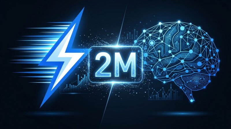 Gemini 3.5 Pro model comparison showing Flash vs Pro decision with 2 million token context window visualization