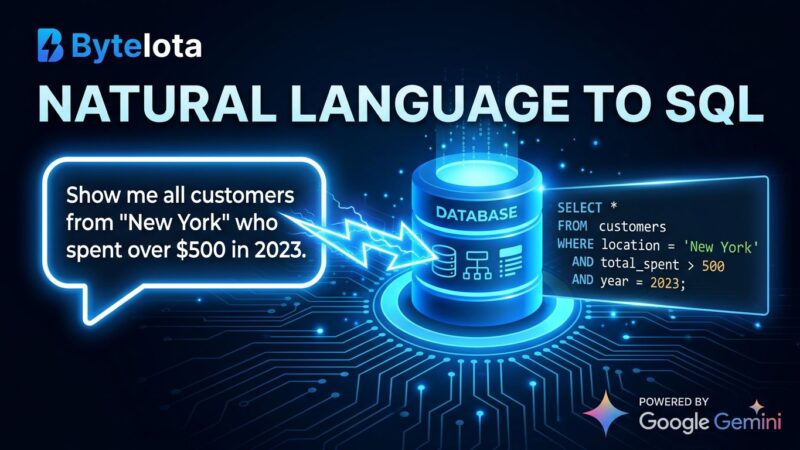Natural language transforming into SQL code with Gemini AI - Gemini-SQL2 BIRD benchmark visualization